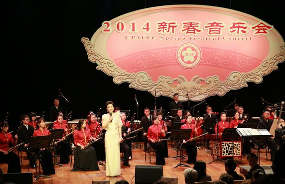 全国友协“2014新春音乐会”在国家大剧院举办
